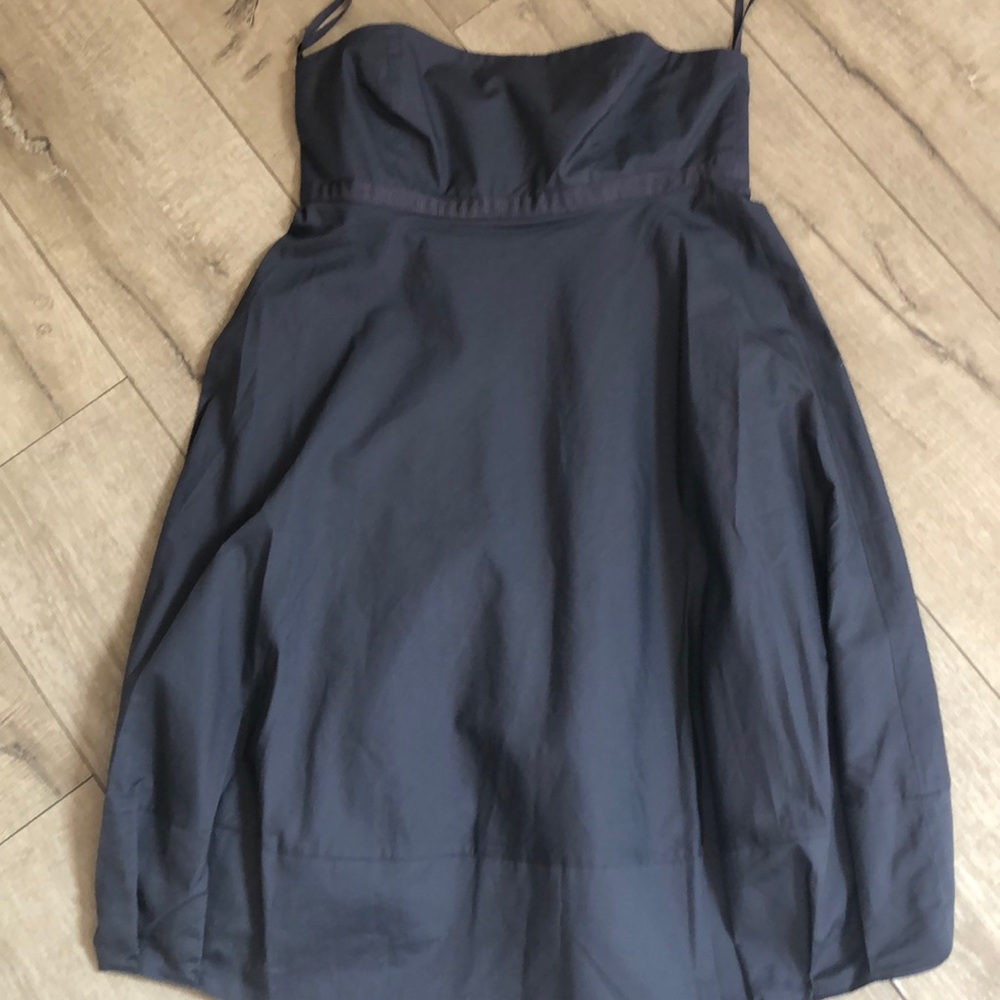 Cotton Strapless Dress